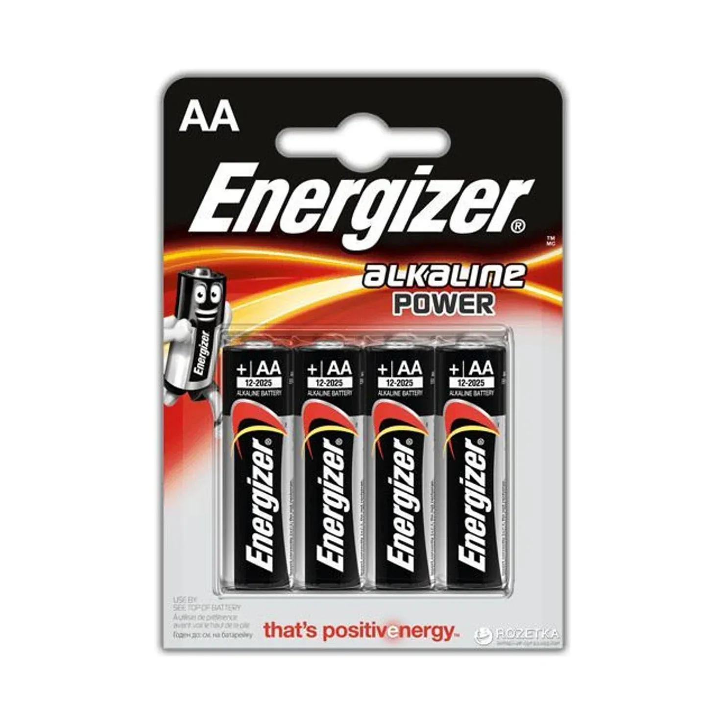 Alkaline Power AA, 4-pack